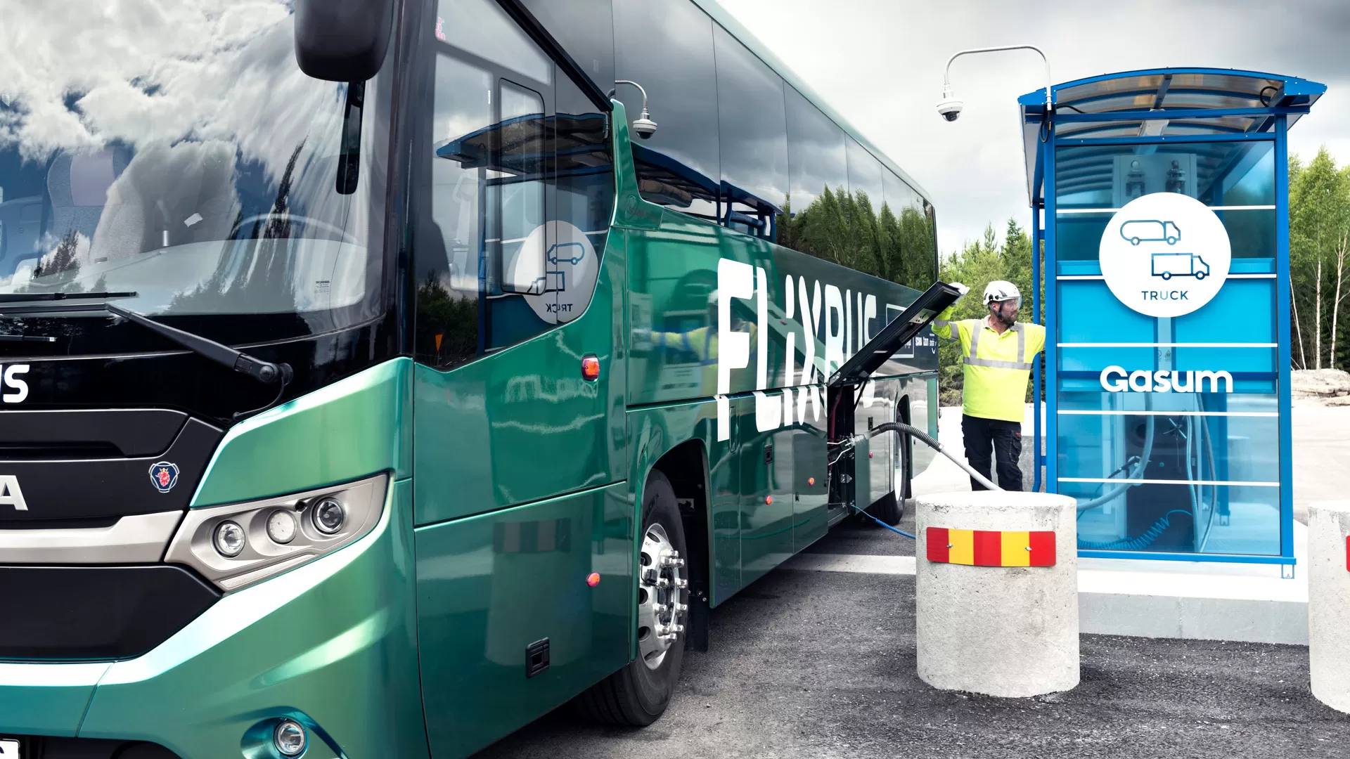 autocar scania cu bio lng1