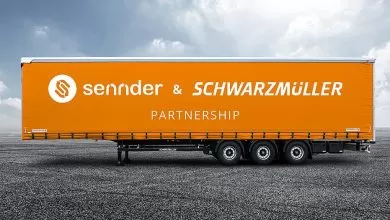 Prelată gratuită Sennder pentru remorcile Schwarzmüller