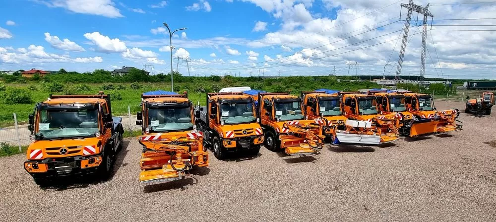 A fost livrată prima tranșă de 45 de camioane Unimog pentru CNAIR