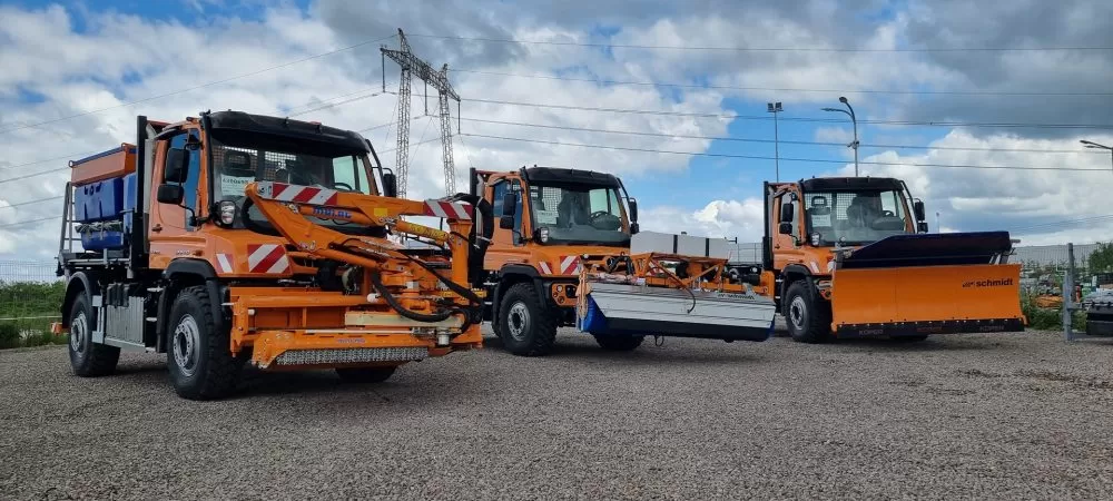 A fost livrată prima tranșă de 45 de camioane Unimog pentru CNAIR