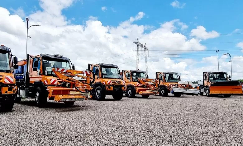 A fost livrată prima tranșă de 45 de camioane Unimog pentru CNAIR