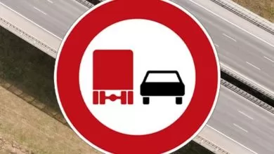 Slovenia interzice camioanelor să depășească pe autostrăzi