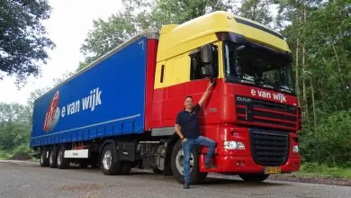 Un DAF XF 105 al E. van Wijk a parcurs peste două milioane de kilometri 1 Un DAF XF 105 al E. van Wijk a parcurs peste două milioane de kilometri