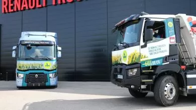 Unele modele Renault Trucks pot funcționa și cu biocombustibil B100