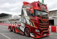 Scania S650 cu design inspirat de monoposturile de Formula 1 (FOTO) 6 Scania S650 cu design inspirat de mașinile de Formula 1 (FOTO)