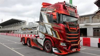 Scania S650 cu design inspirat de mașinile de Formula 1 (FOTO)