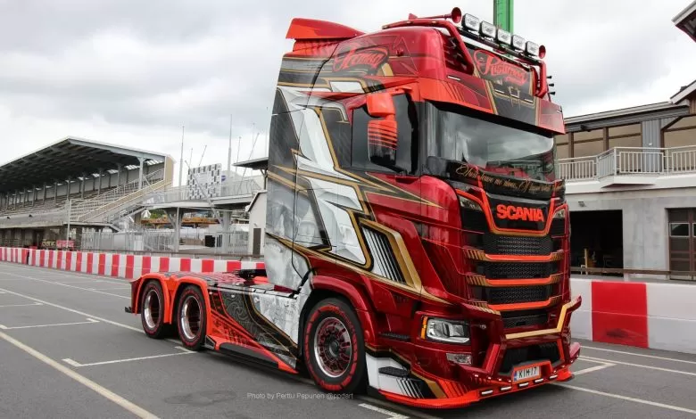 Scania S650 cu design inspirat de mașinile de Formula 1 (FOTO)