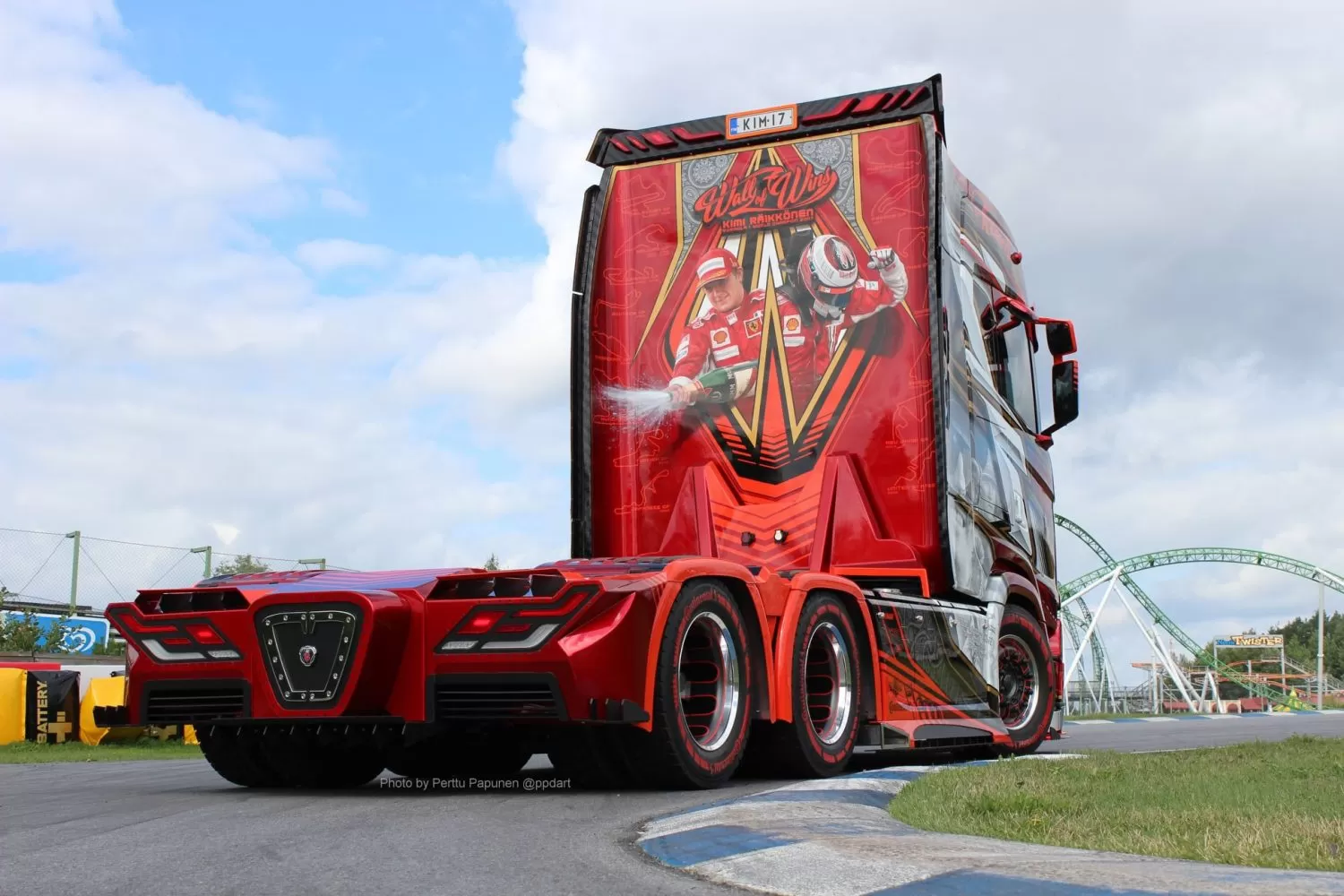 Scania S650 cu design inspirat de mașinile de Formula 1 (FOTO)