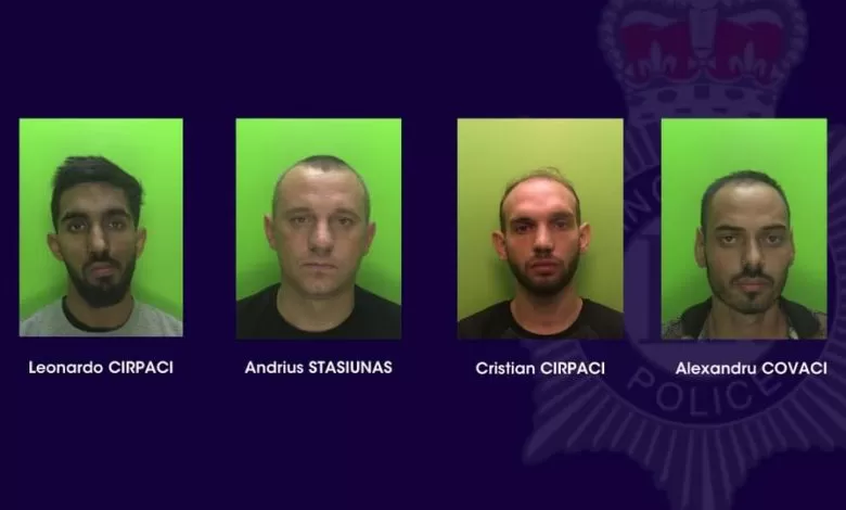 Români condamnați pentru furtul mai multor autoutilitare în Marea Britanie
