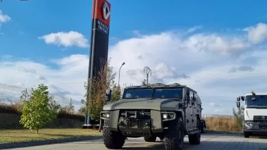 Arquus a prezentat familia de vehicule blindate ușoare Sherpa în România