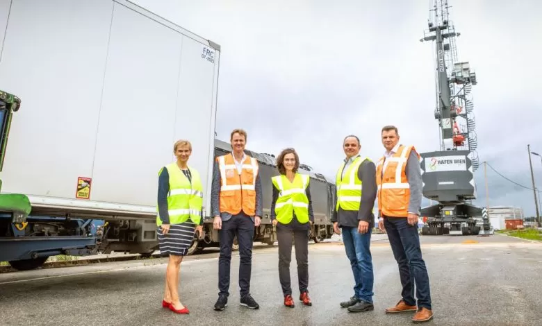 Portul din Viena intră pe piața transportului de semiremorci neînsoțite pe calea ferată