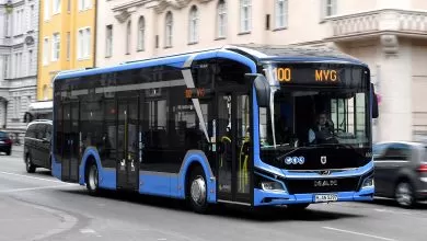 ”Linie albastră” de autobuze electrice pentru vizitatorii IAA 2021
