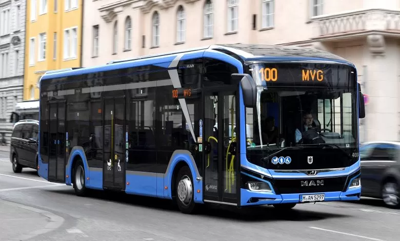 ”Linie albastră” de autobuze electrice pentru vizitatorii IAA 2021 1 ”Linie albastră” de autobuze electrice pentru vizitatorii IAA 2021