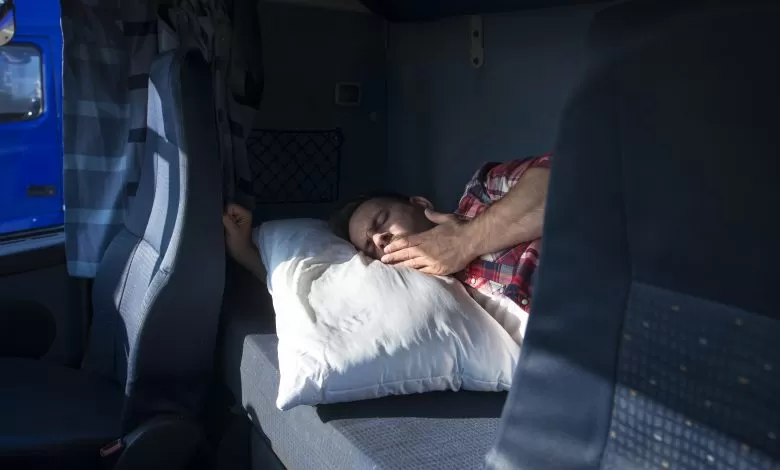 Repausul săptămânal normal în cabină vă poate "costa" 20.000 de coroane, în Suedia