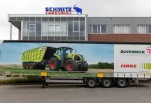 Duvenbeck și-a extins flota cu 12 semiremorci cu prelată Schmitz S.CS MEGA