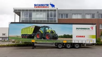 Duvenbeck și-a extins flota cu 12 semiremorci cu prelată Schmitz S.CS MEGA
