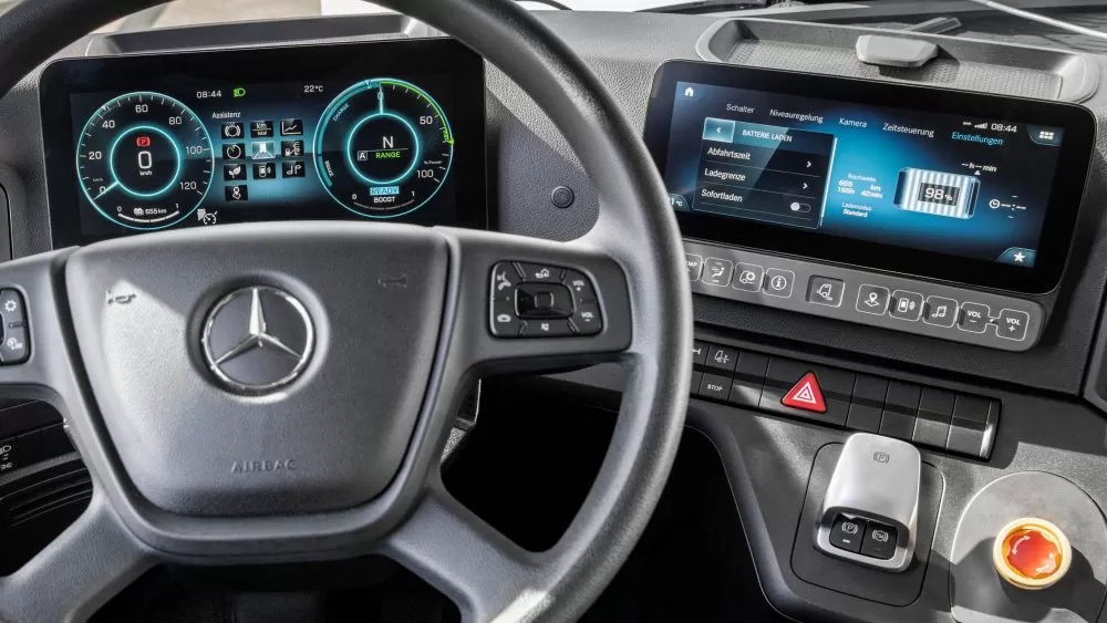 Totul despre camionul electric Mercedes eActros