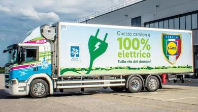 Camion electric Scania pentru Lidl Italia
