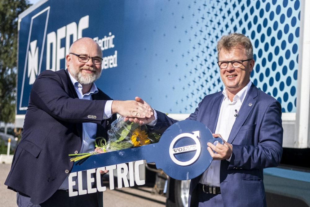 DFDS a comandat 100 de camioane electrice Volvo FM Electric