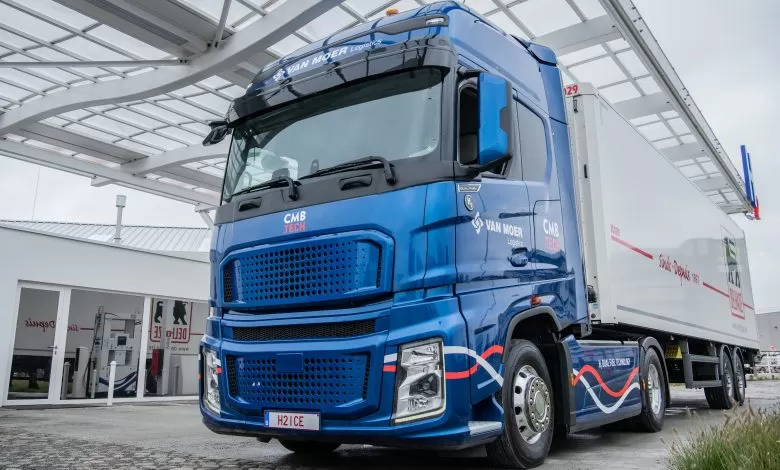 Ford F-Max alimentat cu un mix de hidrogen și motorină