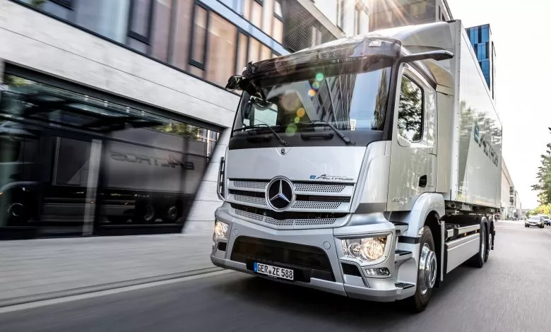 Totul despre camionul electric Mercedes eActros