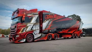 Scania 650 Ice Man a primit și o semiremorcă pe măsură