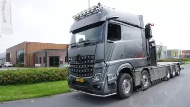 Mercedes Arocs transformat într-un paradis pentru șofer