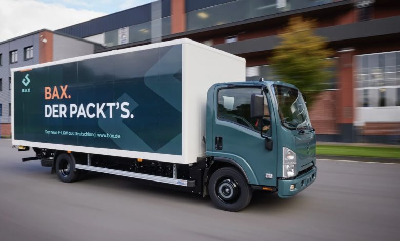 BAX, un camion electric de 7,5 tone și autonomie de peste 200 de kilometri