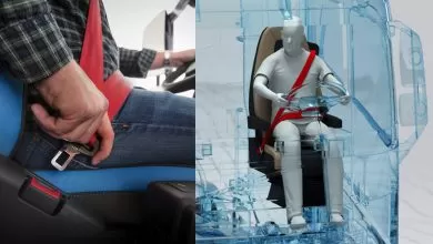 Cum funcționează centura de siguranță în trei puncte?