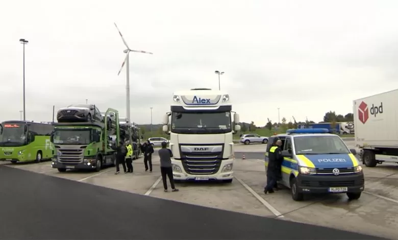 Foarte multe camioane cu defecte depistate pe A7, în Germania