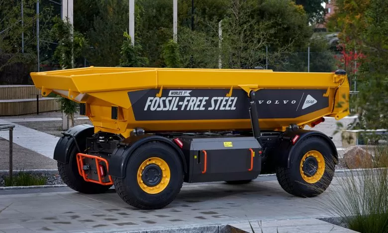 Grupul Volvo a lansat primul vehicul construit din oțel eco