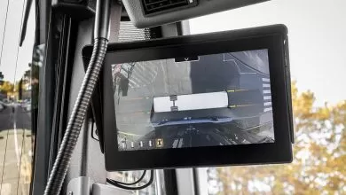 Vedere Bird's Eye pentru autobuzele Mercedes și Setra