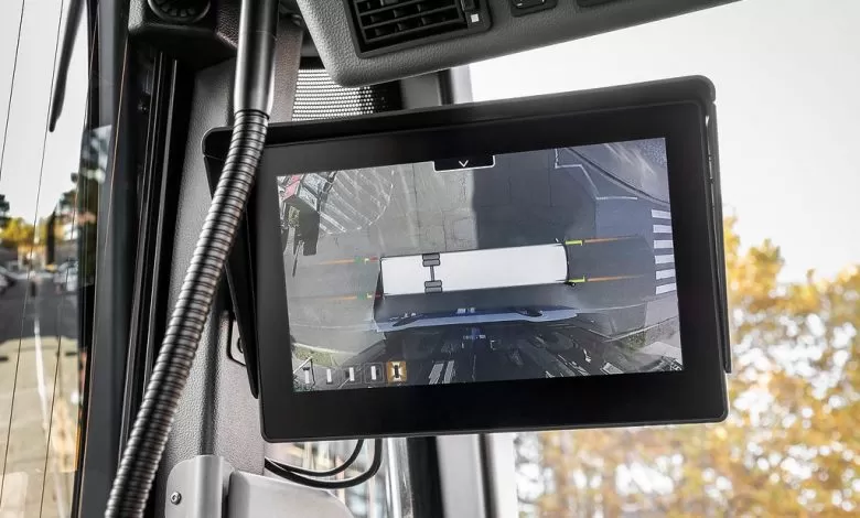 Vedere Bird's Eye pentru autobuzele Mercedes și Setra