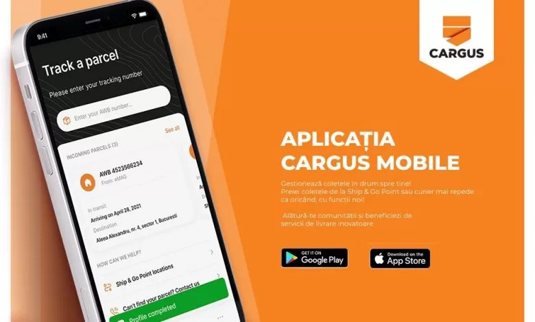 Cargus oferă livrări flexibile prin aplicația Cargus Mobile