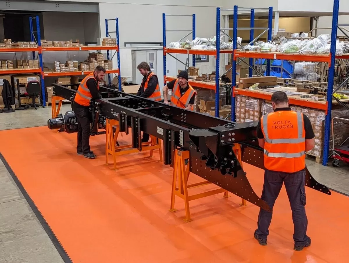 Volta Trucks a început să construiască prototipurile Volta Zero pentru teste