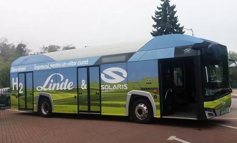 STB testează un autobuz cu hidrogen Solaris Urbino 12