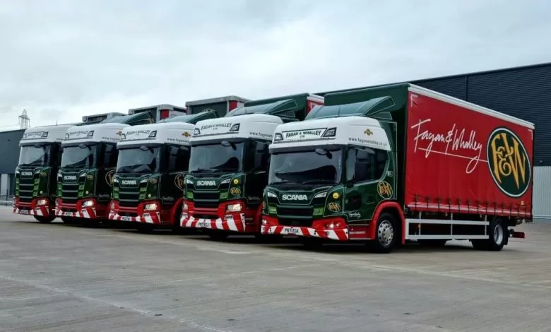Camioane din toate seriile Scania în flota unei companii britanice 1 Camioane din toate seriile Scania în flota unei companii britanice
