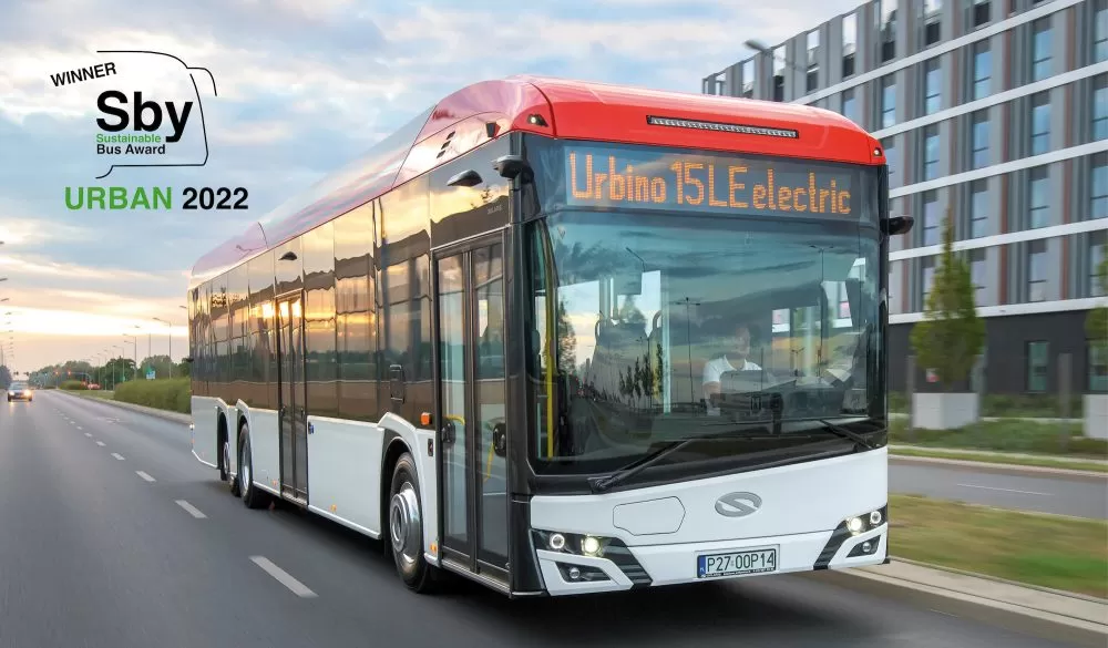 Sustainable Bus Awards 2022: Câștigătorii sunt Solaris, Isuzu și MAN 4 Sustainable Bus Award 2022 (Autobuze urbane): Solaris Urbino 15 LE Electric