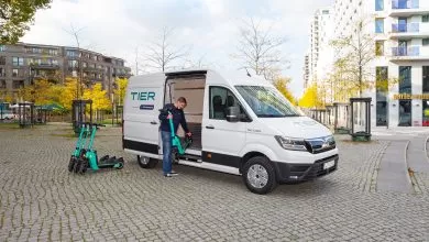 Utilitare MAN eTGE pentru operatorul de trotinete electrice TIER 1 Utilitare MAN eTGE pentru operatorul de trotinete electrice TIER