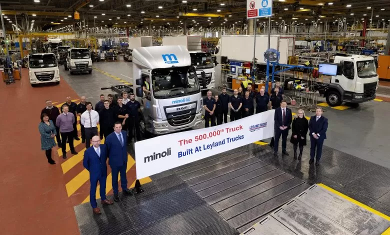 Leyland Trucks a produs 500.000 de camioane