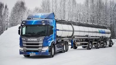 Scania a livrat un camion electric de 64 de tone