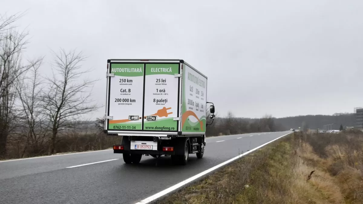 Test Dongfeng E-Star: Camioanele electrice chinezești vin în România