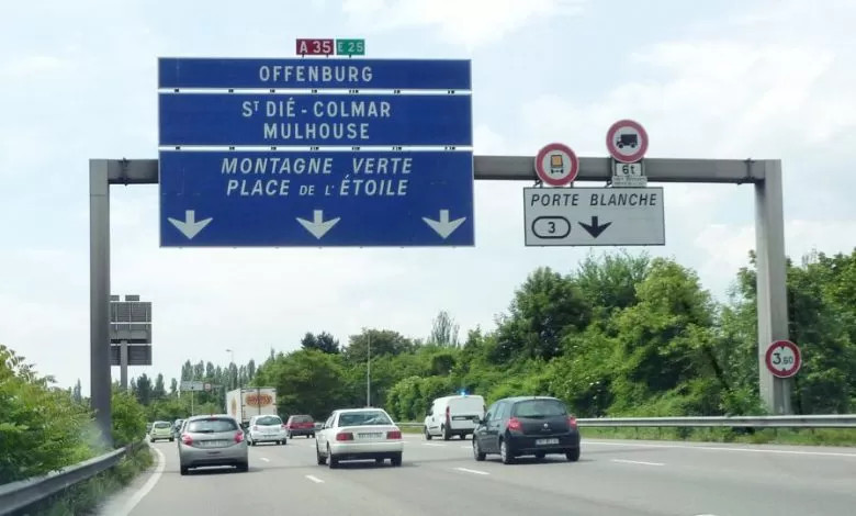 Camioanele aflate în tranzit în Strasbourg nu mai pot circula pe A35 (M35)