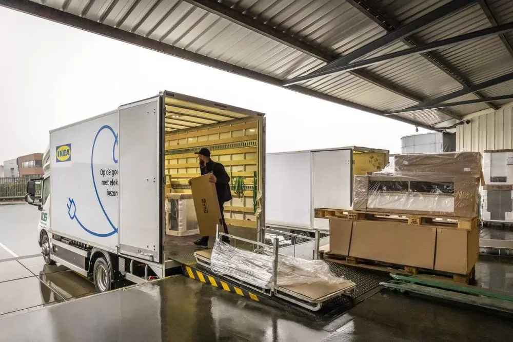 Camioane electrice BYD ETM6 pentru IKEA Amsterdam