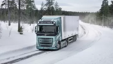 Camioanele electrice Volvo, testate în condiții extreme de iarnă
