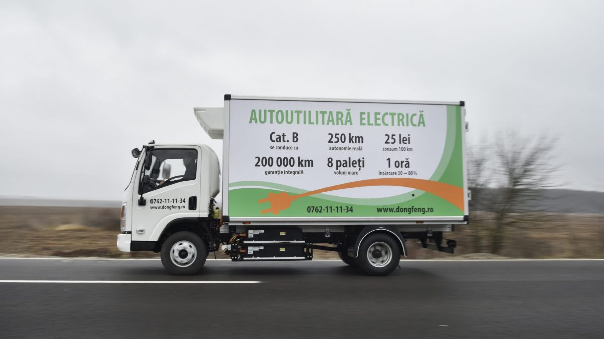Test Dongfeng E-Star: Camioanele electrice chinezești vin în România