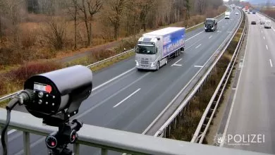 Peste 1.000 de camioane sancționate pentru nerespectarea vitezei și a distanței de siguranță, în Germania