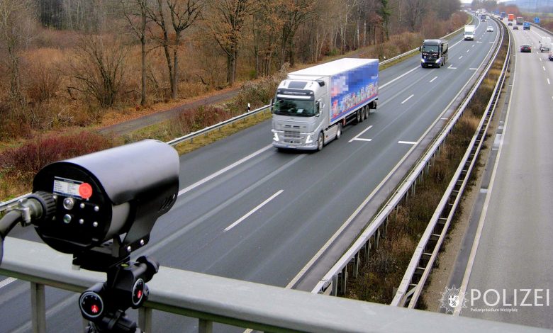 Peste 1.000 de camioane sancționate pentru nerespectarea vitezei și a distanței de siguranță, în Germania