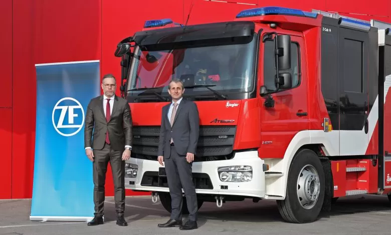 Camioanele de pompieri Ziegler vor folosi soluția ZF Rescue Connect 1 Camioanele de pompieri Ziegler vor folosi soluția ZF Rescue Connect