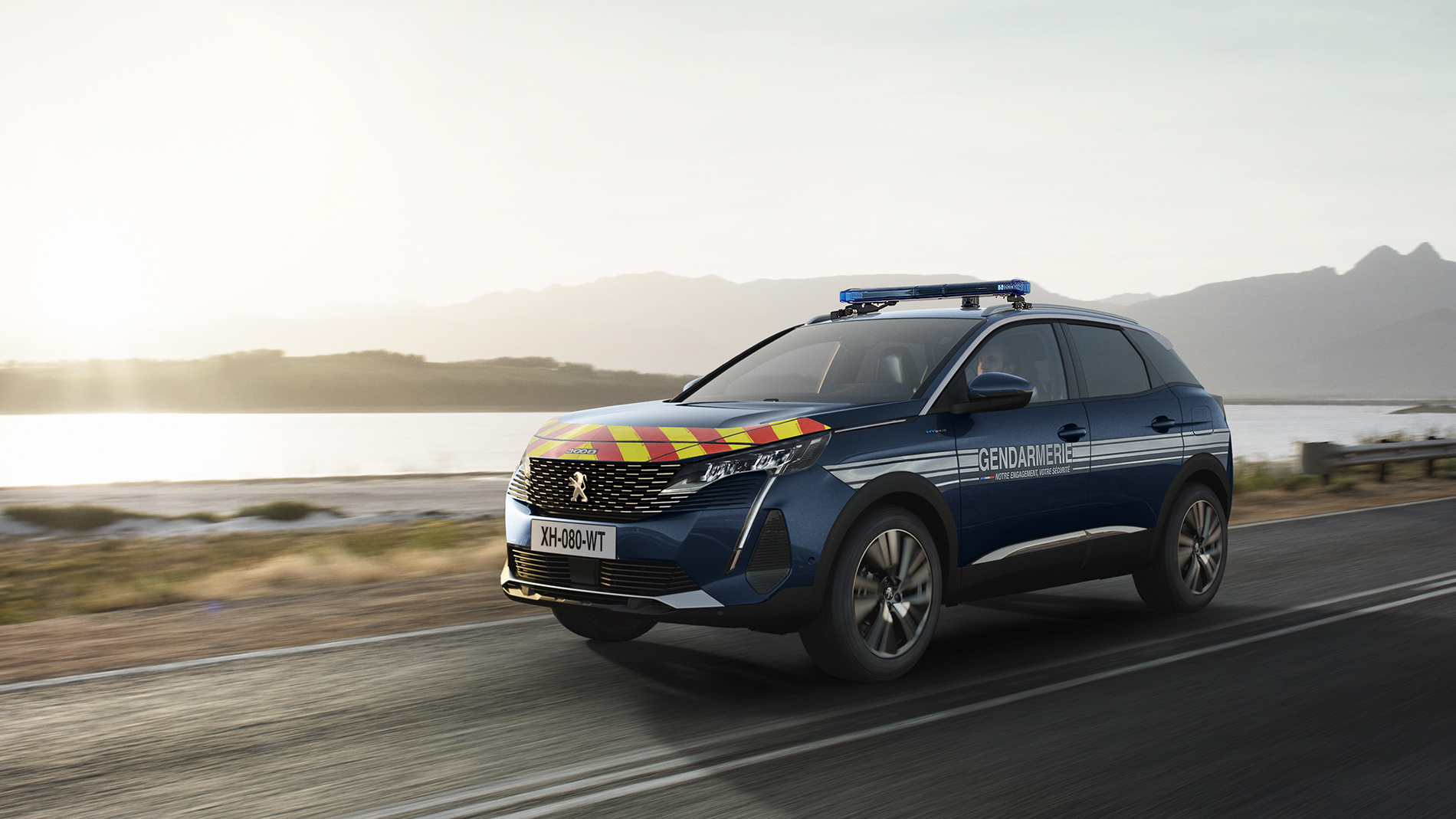 Jandarmeria Națională Franceză va patrula cu Peugeot 3008 Plug-in Hybrid